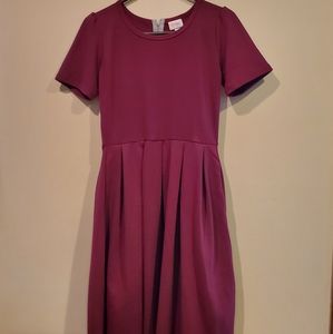 LuLaRoe Amelia dress with pockets